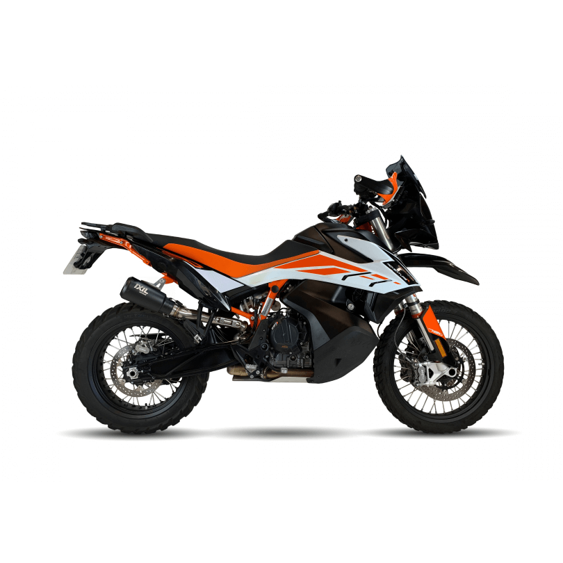 IXIL RB Edelstahl black Auspuff passend für KTM 890 ADVENTURE 2020-2024 - Kama Bike Parts