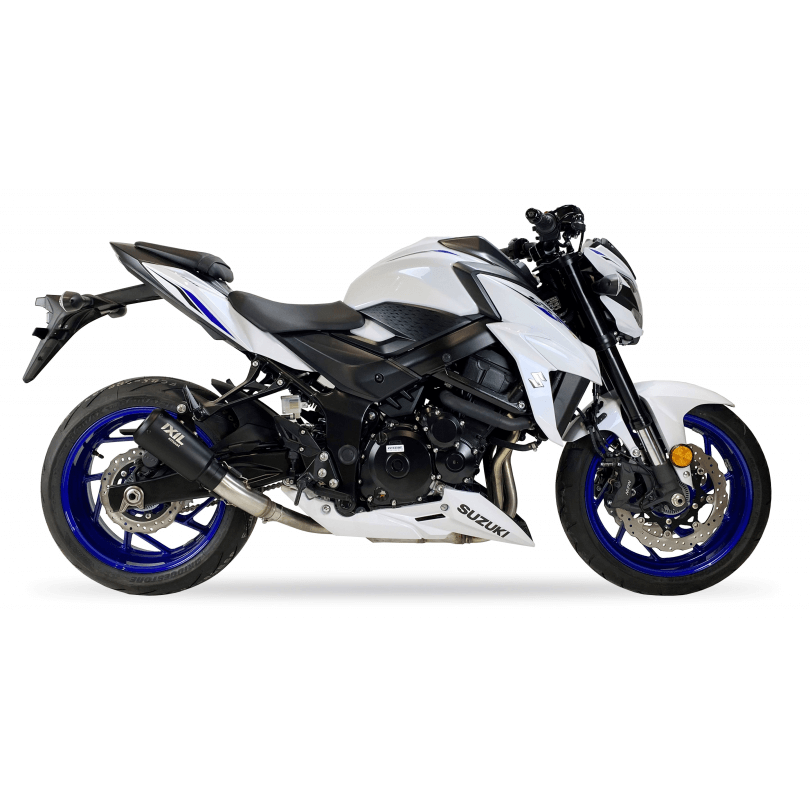 IXIL RB Edelstahl black Auspuff passend für Suzuki GSX-S 750 2017-2020 - Kama Bike Parts