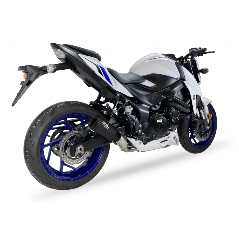 IXIL RB Edelstahl black Auspuff passend für Suzuki GSX-S 750 2017-2020 - Kama Bike Parts
