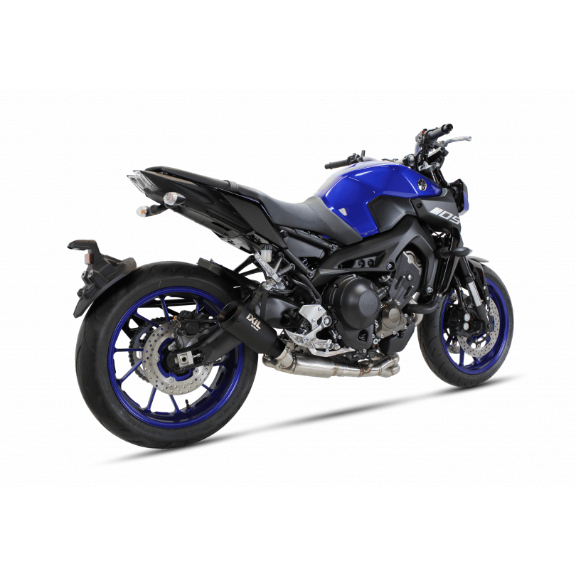IXIL RB Edelstahl black-Auspuff passend für YAMAHA MT-09 2014-2021 - Kama Bike Parts