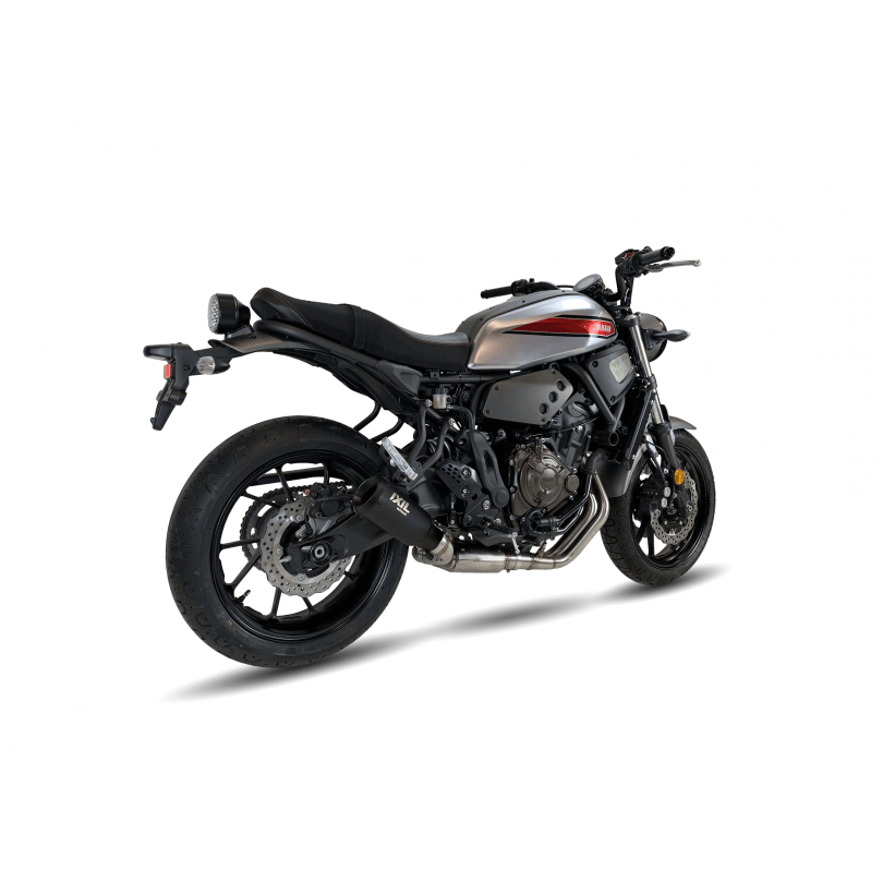 IXIL RB Edelstahl black-Auspuff passend für Yamaha XSR 700 2016-2020 (RM11RM12) - Kama Bike Parts