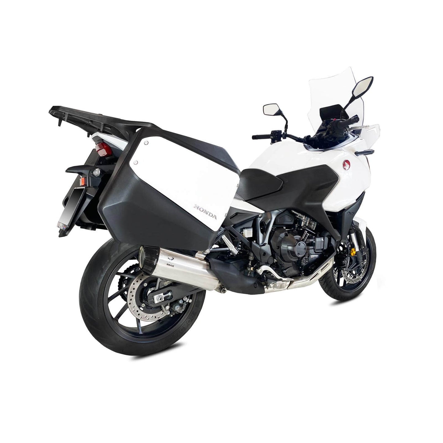IXRACE Desert Auspuff für passend für Honda NT 1100 2022-2024 - Kama Bike Parts