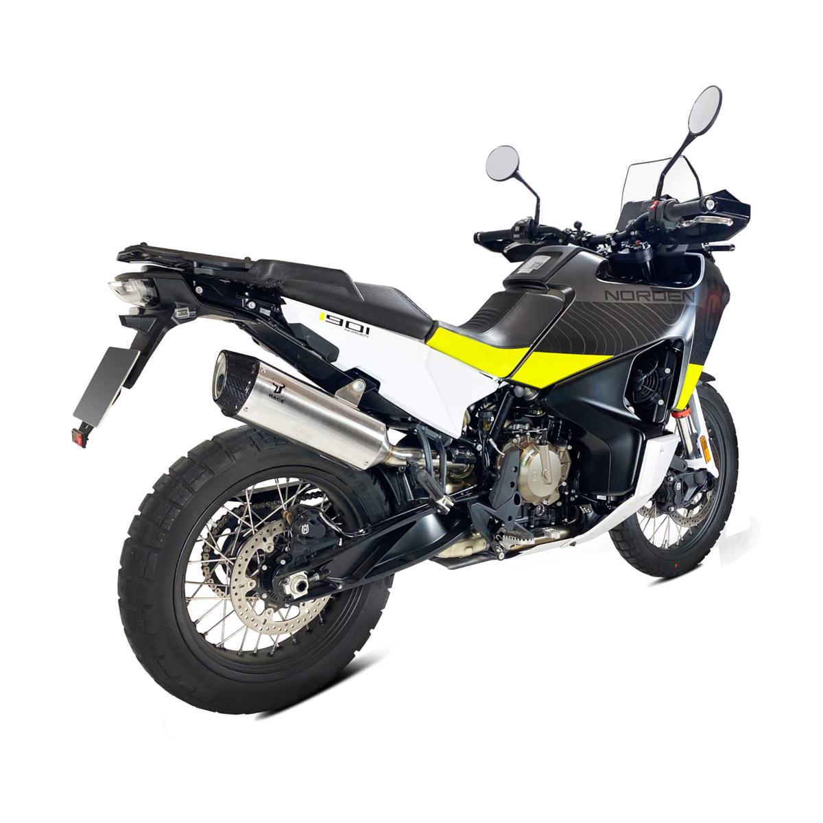 IXRACE Desert Auspuff für passend für KTM 790 Adventure 19- 890 Adventure 20- Husqvarna NORDEN 901 - Kama Bike Parts