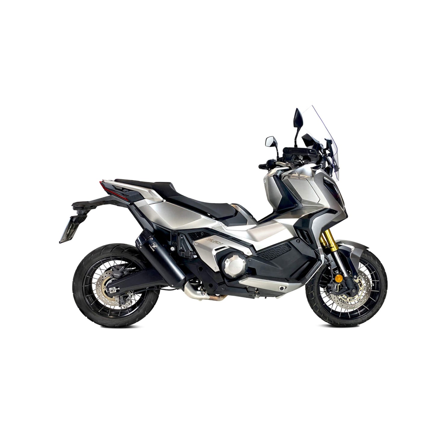 IXRACE Desert black Auspuff für passend für Honda X-ADV 750 17-20 (RC95) X-ADV 750 21- (RH10) - Kama Bike Parts