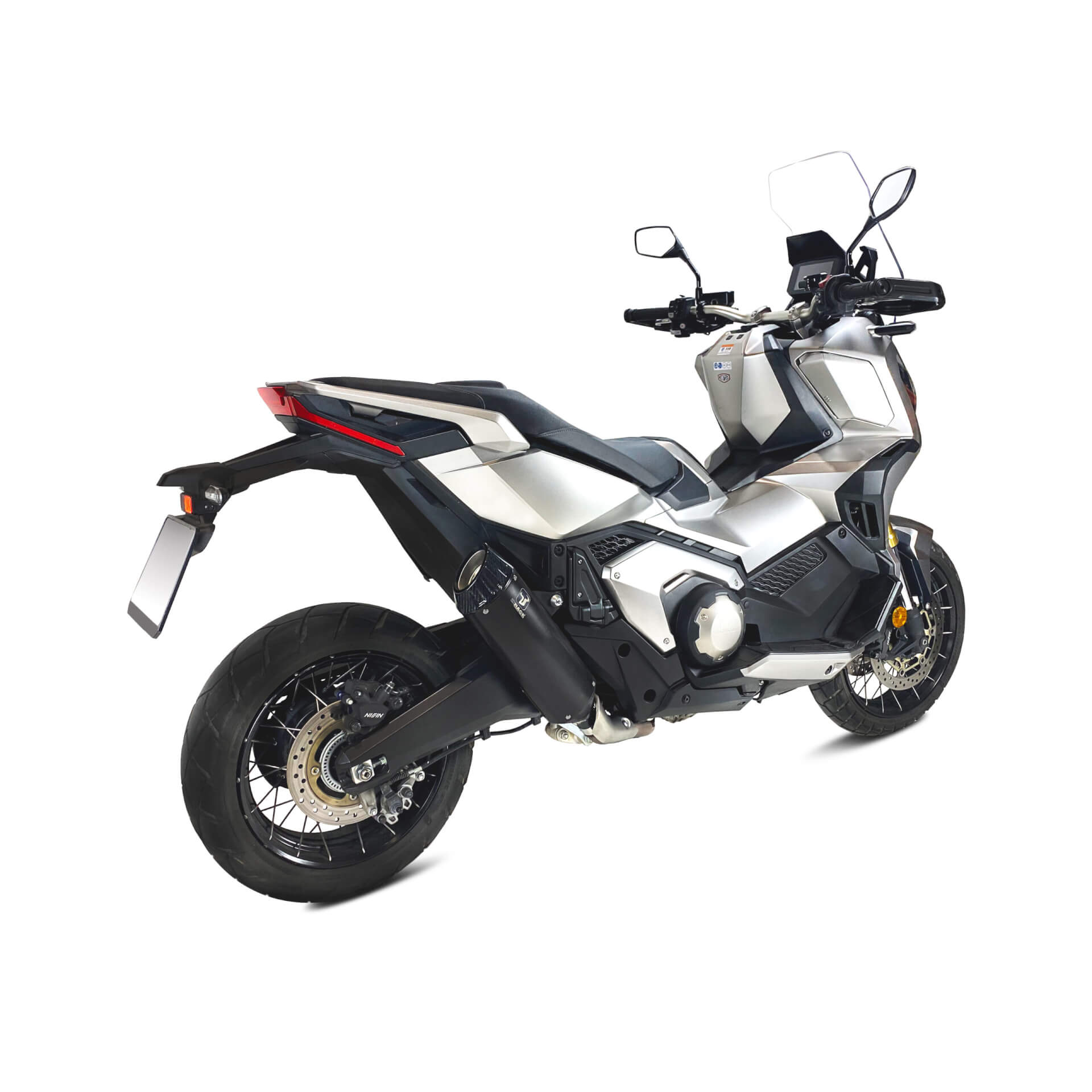 IXRACE Desert black Auspuff für passend für Honda X-ADV 750 17-20 (RC95) X-ADV 750 21- (RH10) - Kama Bike Parts