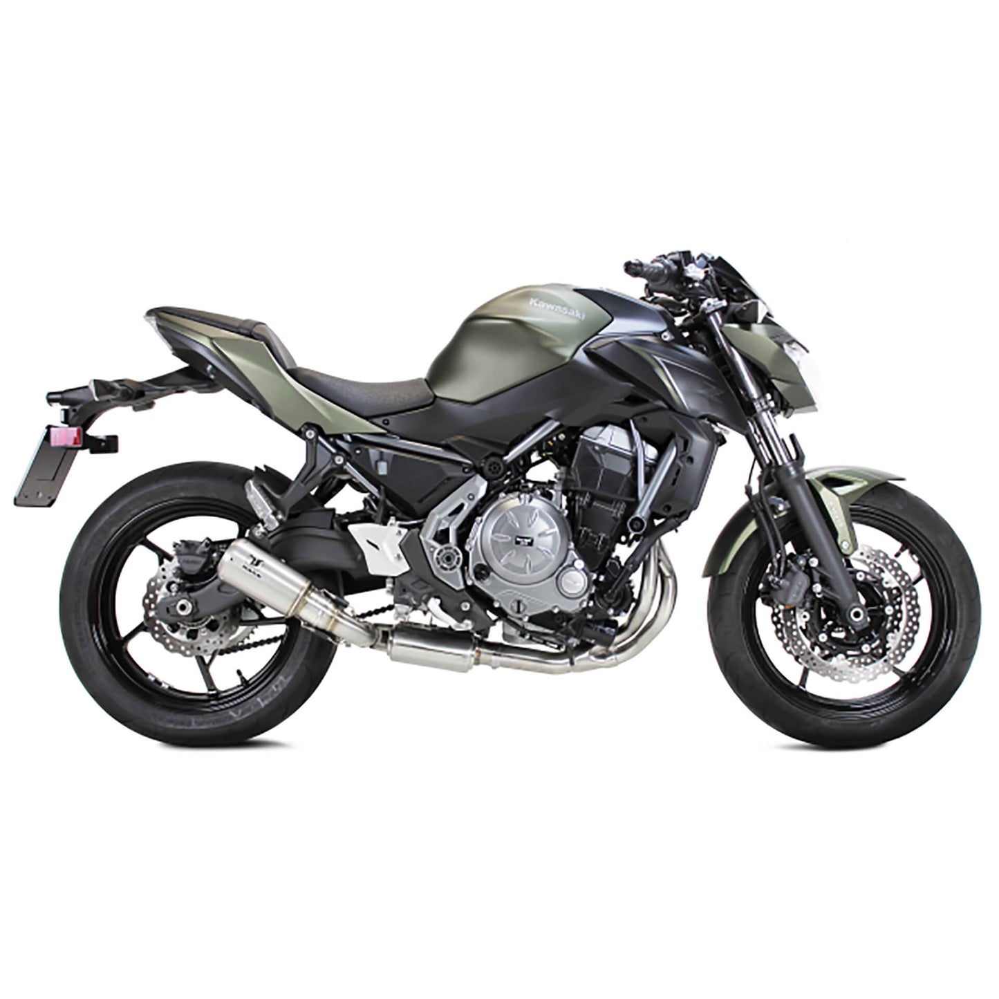 IXRACE MK2 Auspuff mit Kat passend für Kawasaki Z 650/Ninja 650 2021- - Kama Bike Parts