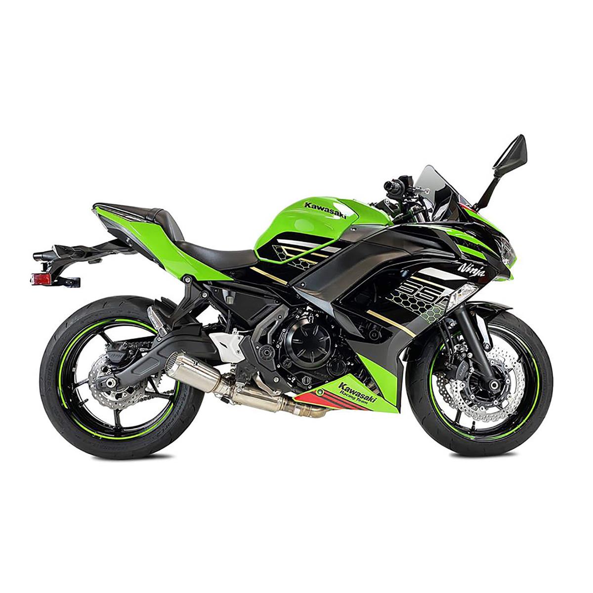 IXRACE MK2 Auspuff passend für Kawasaki Z 650/Ninja 650 KLE 650 Versys 2020- - Kama Bike Parts