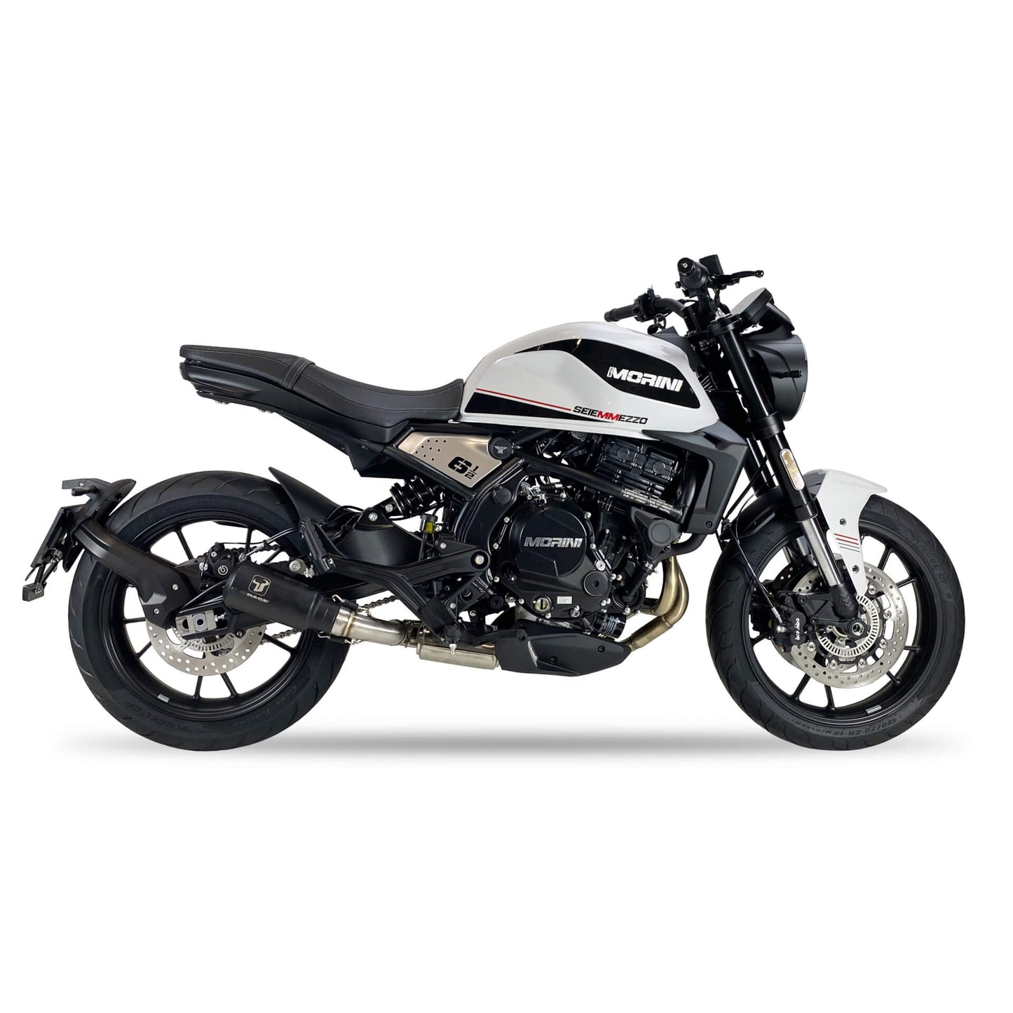 IXRACE MK2 Auspuff passend für Moto Morini X CAPE 650/SEIEMMEZZO 2022- - Kama Bike Parts