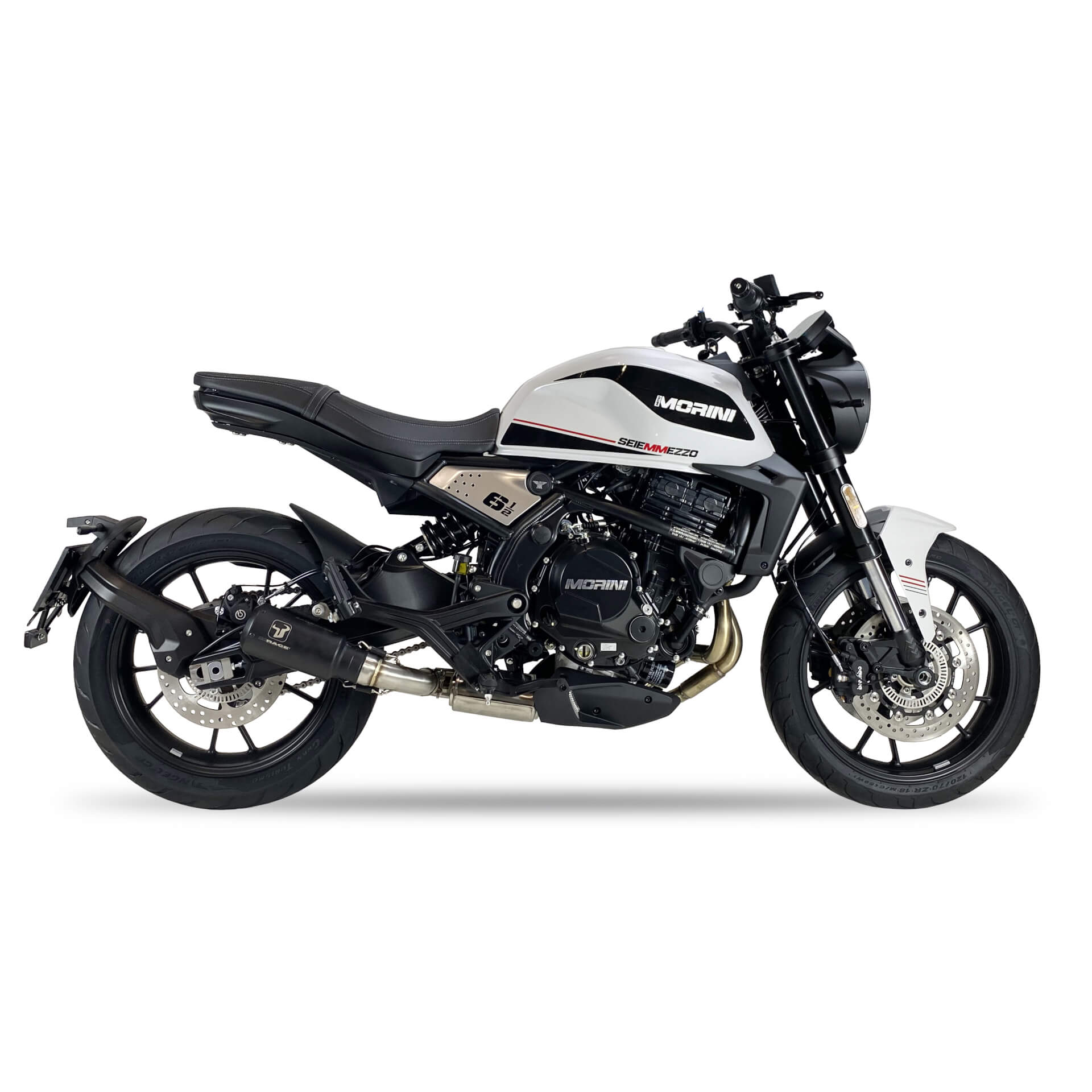 IXRACE MK2 Auspuff passend für Moto Morini X CAPE 650/SEIEMMEZZO 2022- - Kama Bike Parts
