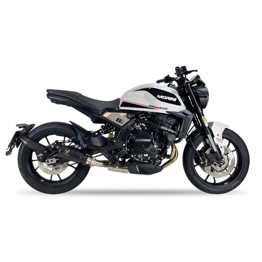 IXRACE MK2 Auspuff passend für Moto Morini X CAPE 650/SEIEMMEZZO 2022- - Kama Bike Parts