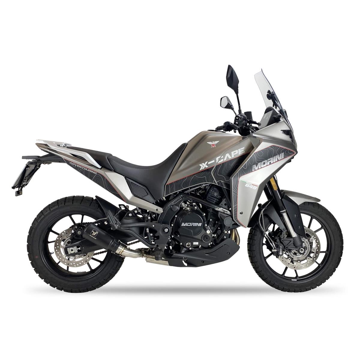 IXRACE MK2 Auspuff passend für Moto Morini X CAPE 650/SEIEMMEZZO 2022- - Kama Bike Parts