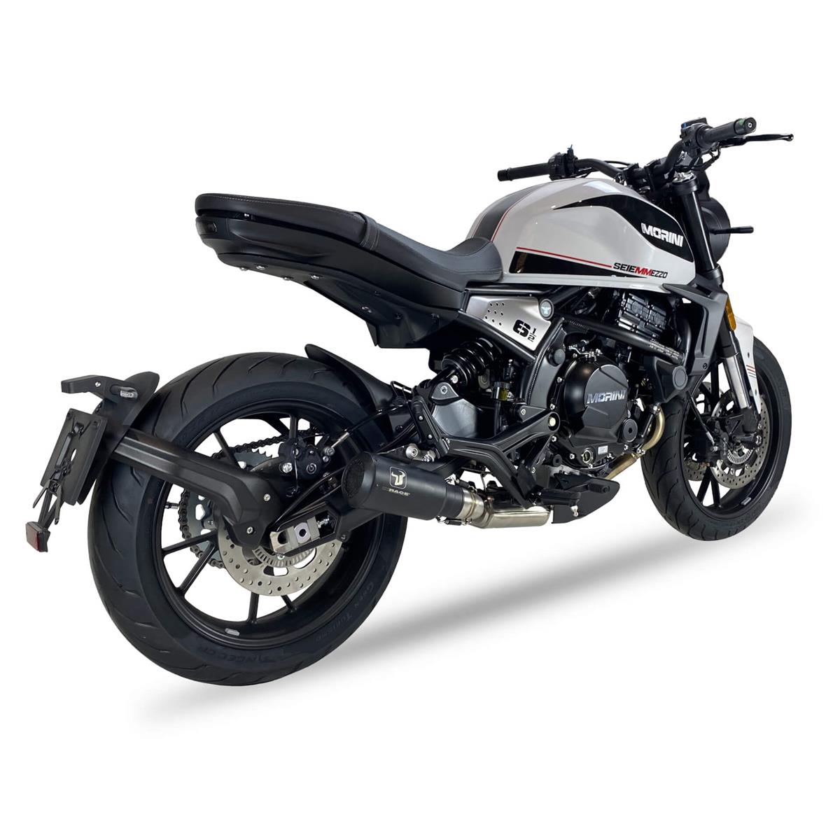 IXRACE MK2 Auspuff passend für Moto Morini X CAPE 650/SEIEMMEZZO 2022- - Kama Bike Parts