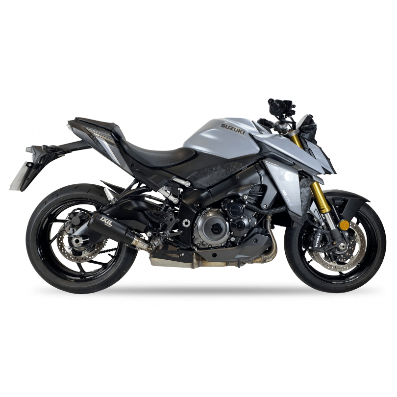 IXRACE MK2 Auspuff passend für Suzuki GSX-S 1000/GT 2021-2022 KATANA 1000 22 EURO 5 schwarz - Kama Bike Parts