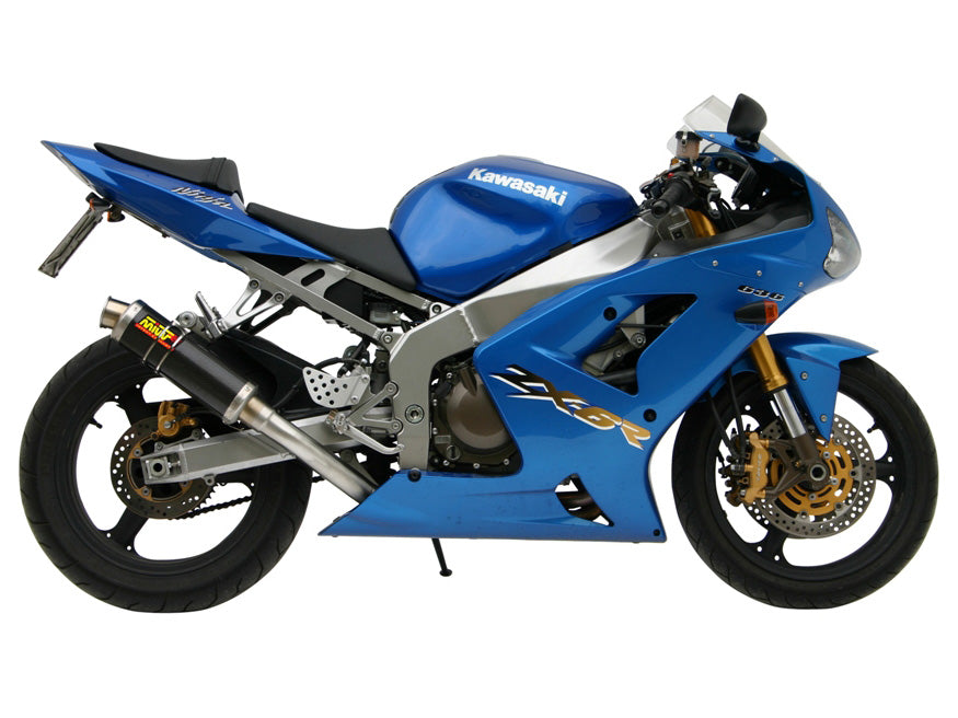 MIVV GP Auspuff Carbon passend für Kawasaki ZX-6R 2003-2004