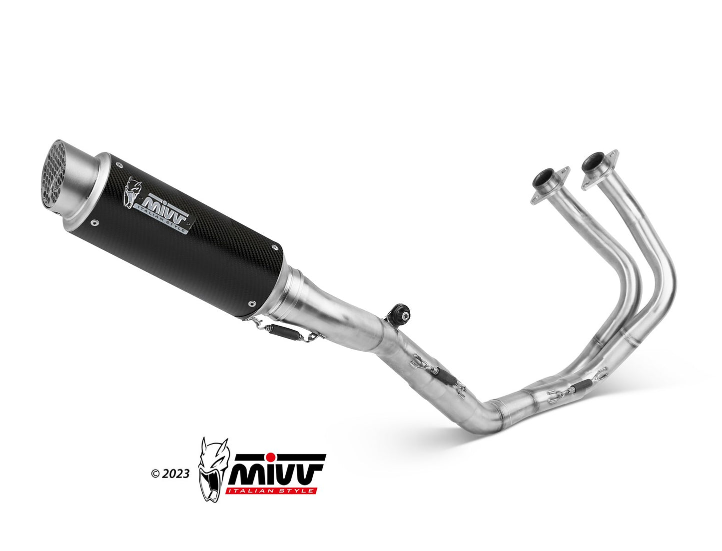 MIVV GPpro Auspuff Carbon passend für KAWASAKI NINJA 650 2017-2023