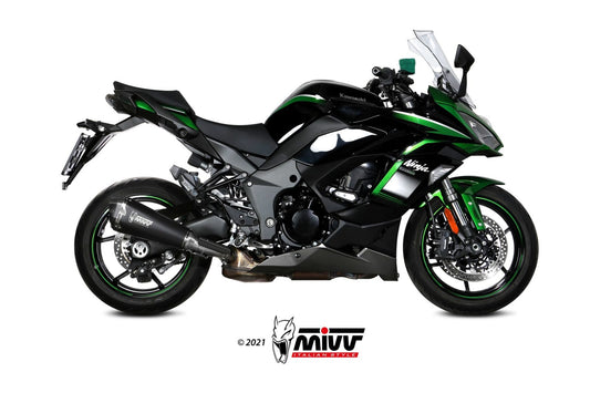 MIVV DELTA RACE Auspuff passend für KAWASAKI NINJA 1000 SX / TOURER 2020-2024