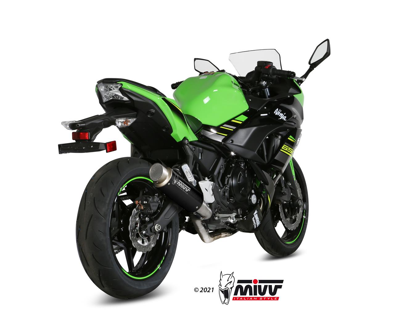MIVV GPpro Auspuff Komplettanlage passend für KAWASAKI NINJA 650 2017-2023