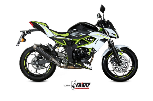 MIVV GPpro Auspuff schwarz passend für KAWASAKI Z 125 2019-2024