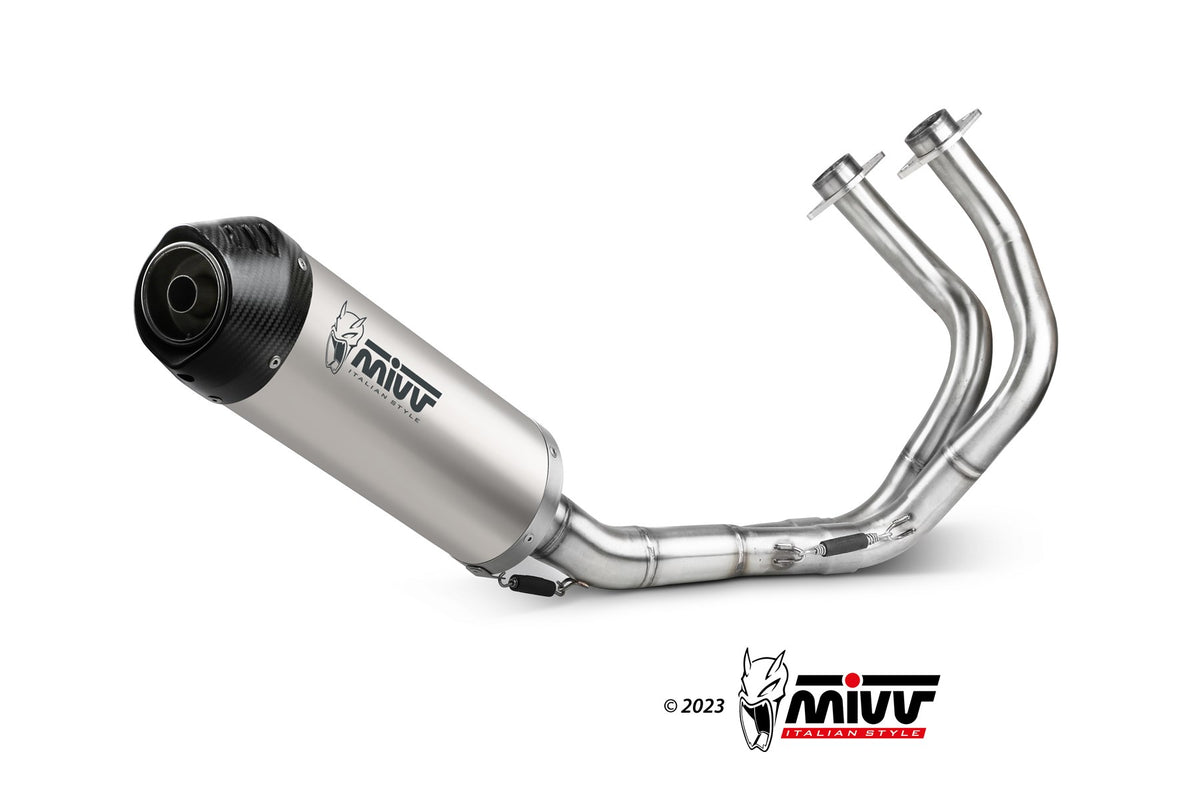 MIVV Oval Auspuff Titan passend für KAWASAKI NINJA 650 2017-2023