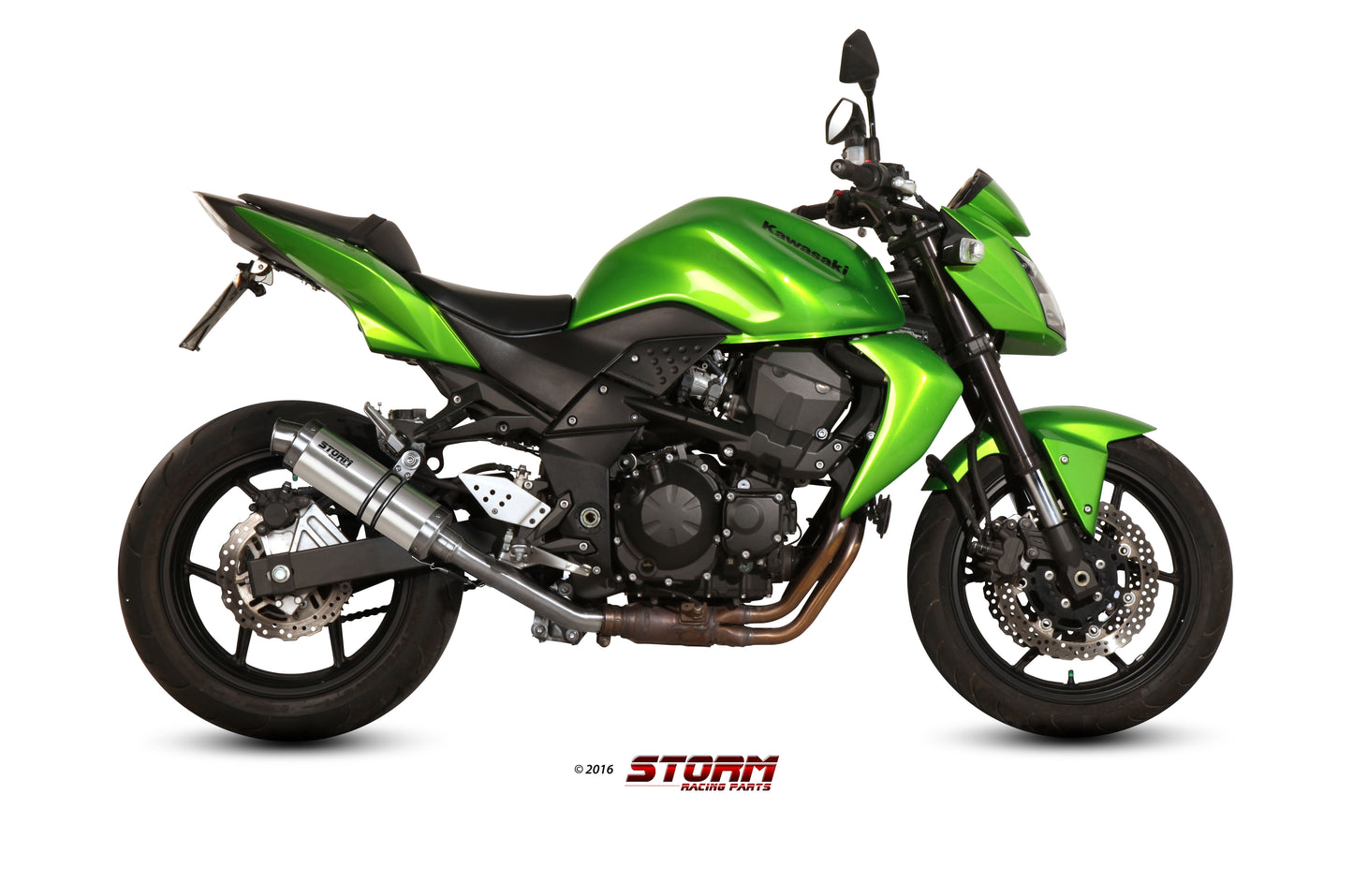 STORM GP Auspuff passend für Kawasaki Z 750 2007-2014