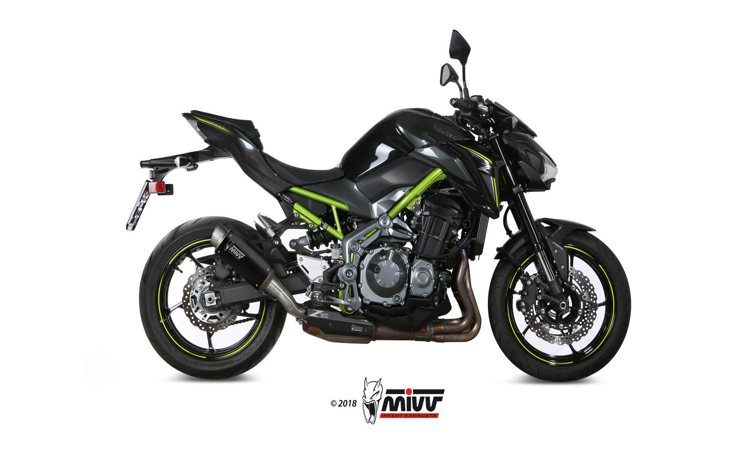 MIVV GPpro Auspuff passend für KAWASAKI Z900 A2 2017-2026