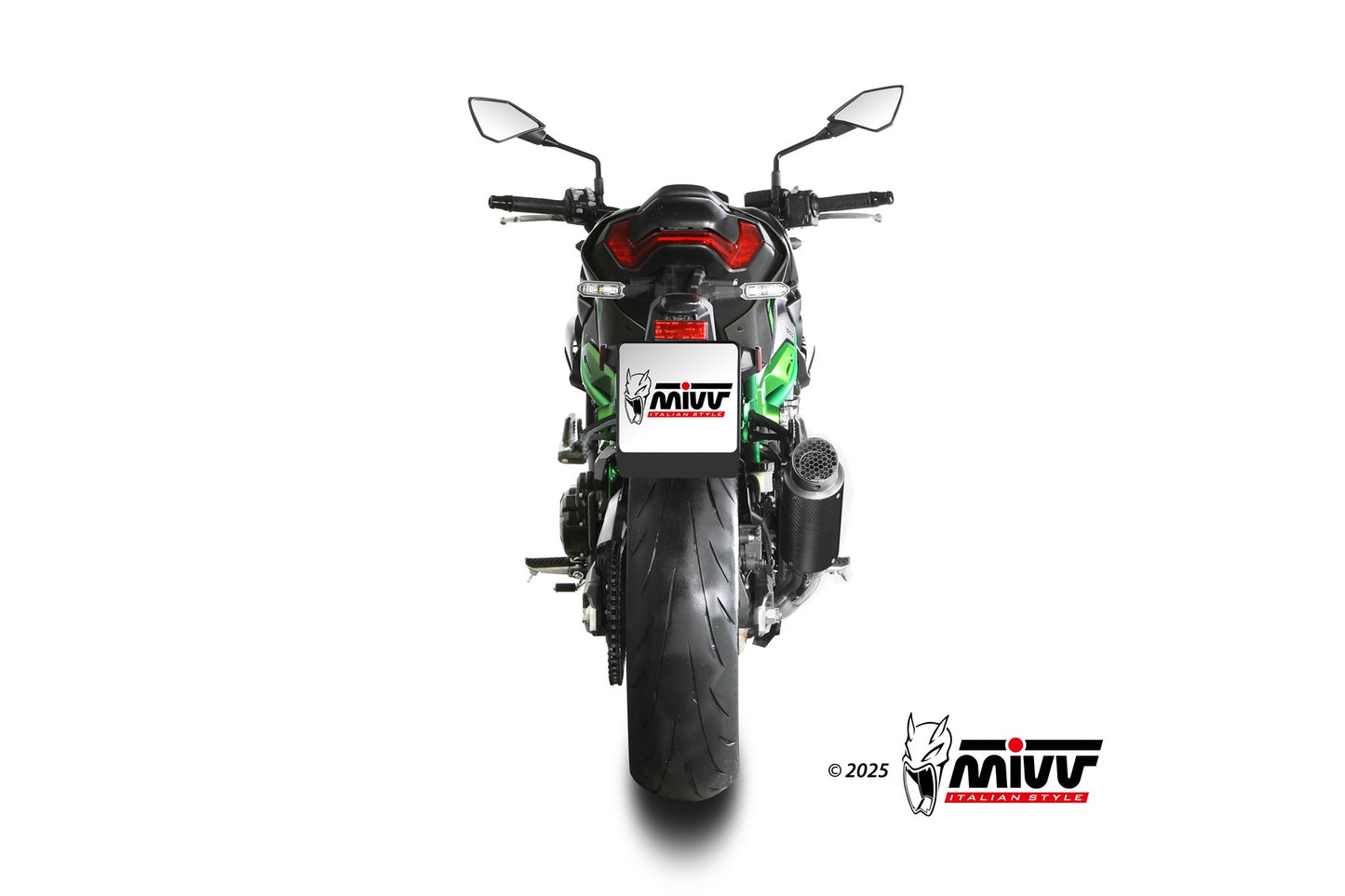 MIVV GPpro Auspuff Carbon passend für KAWASAKI Z 900 2025-2026