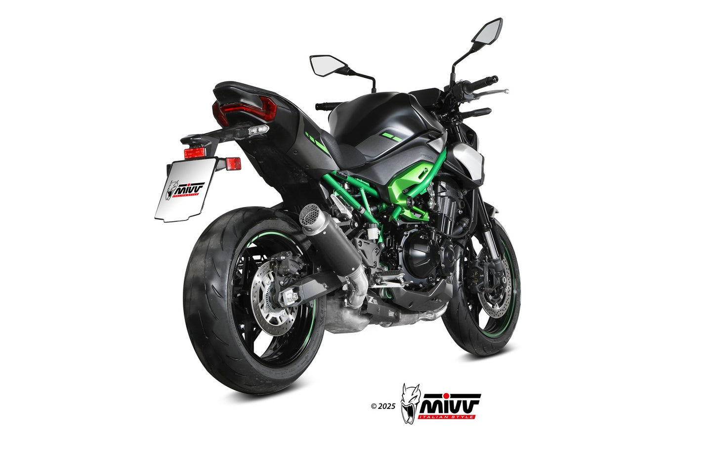 MIVV GPpro Auspuff schwarz passend für KAWASAKI Z 900 2025-2026