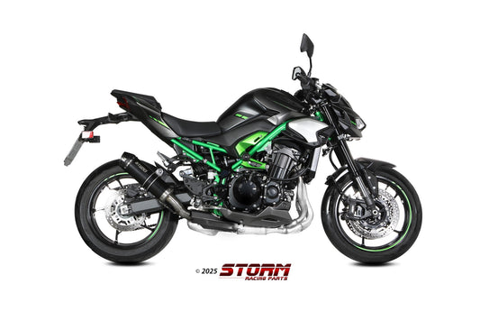 STORM GP-C Auspuff schwarz passend für KAWASAKI Z 900 2025-2026