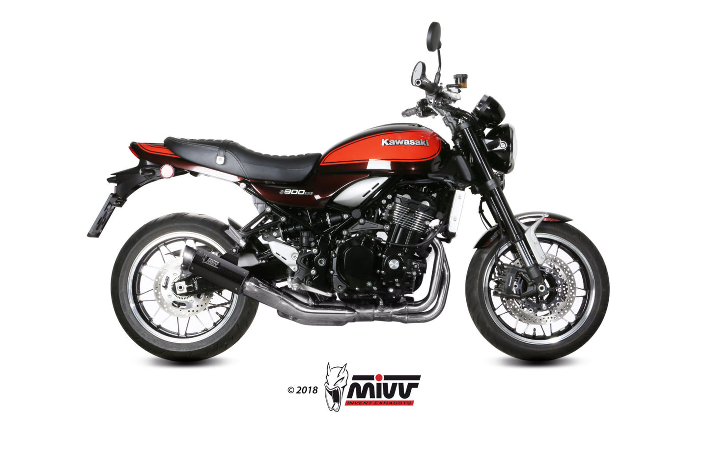 MIVV GPpro Auspuff Carbon passend für Z 900 RS 2018-2024