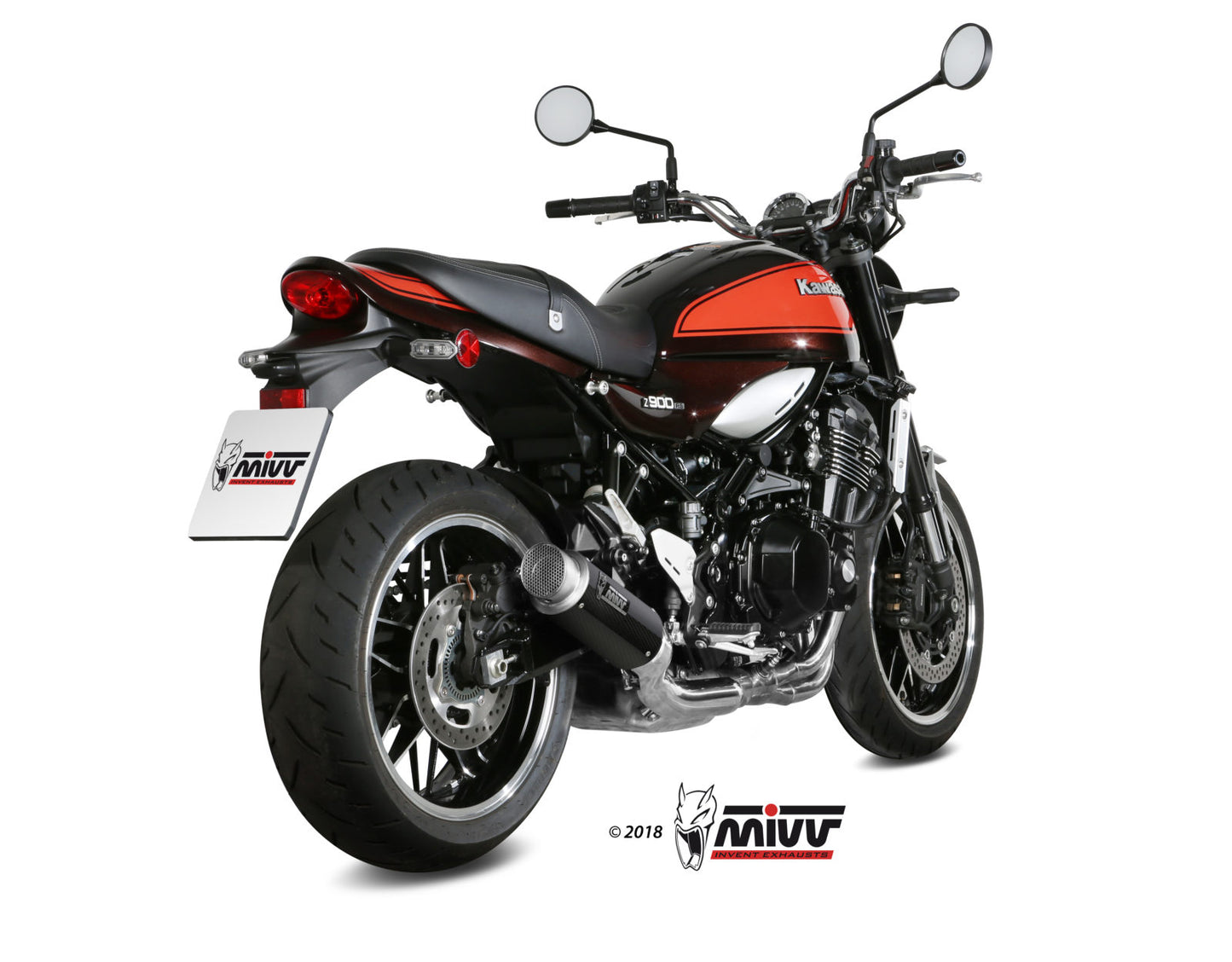 MIVV GPpro Auspuff Carbon passend für Z 900 RS 2018-2024