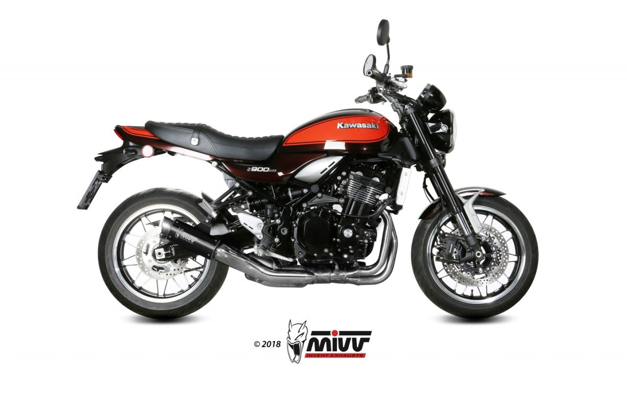 MIVV GPpro Auspuff schwarz passend für Kawasaki Z 900 RS 2018-2024