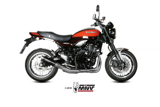 MIVV GPpro Auspuff schwarz passend für Kawasaki Z 900 RS 2018-2024