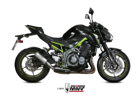 MIVV MK3 Auspuff Edelstahl passend für KAWASAKI Z900 A2 2017-2026