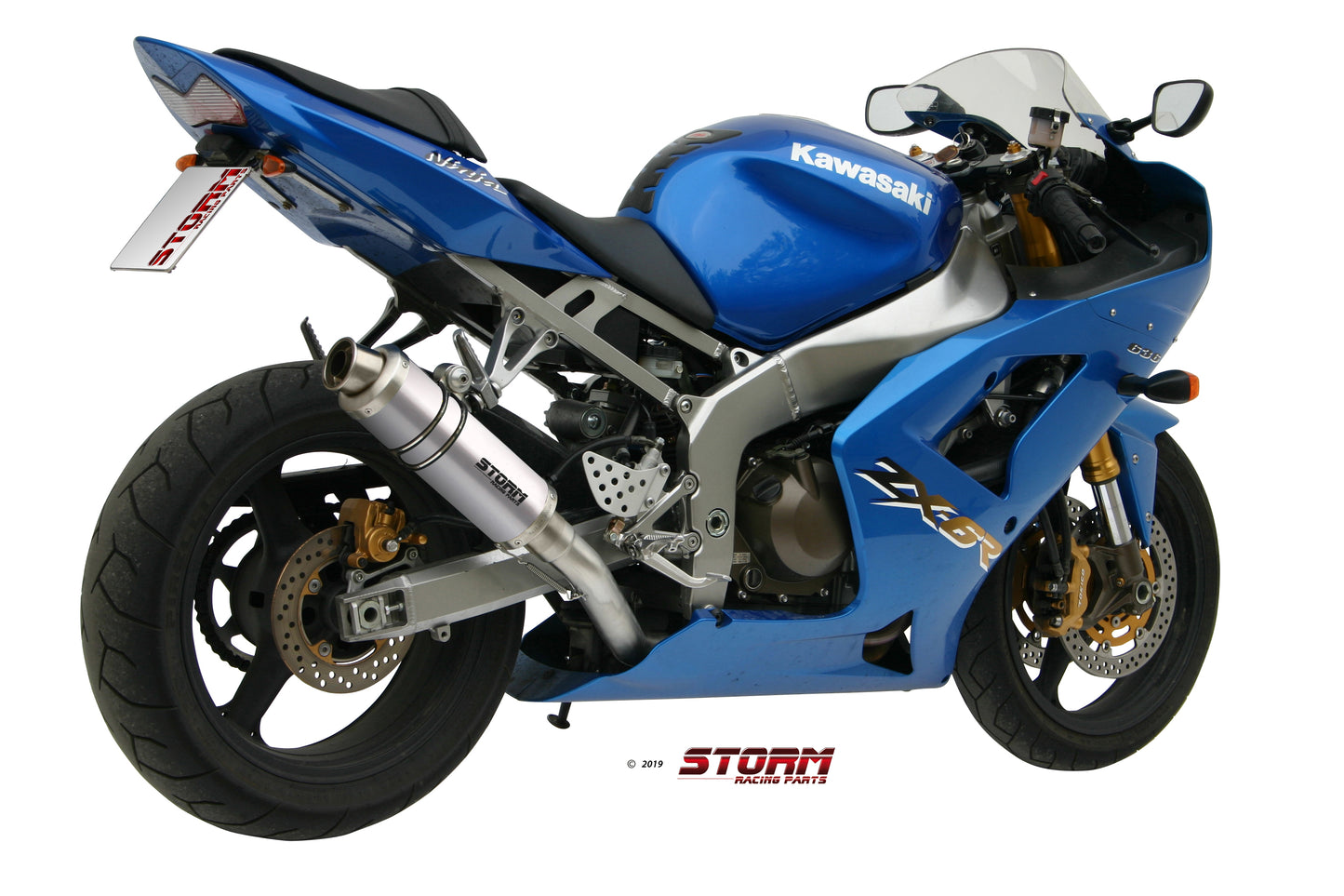 STORM GP Auspuff passend für Kawasaki ZX-6R 2003-2004