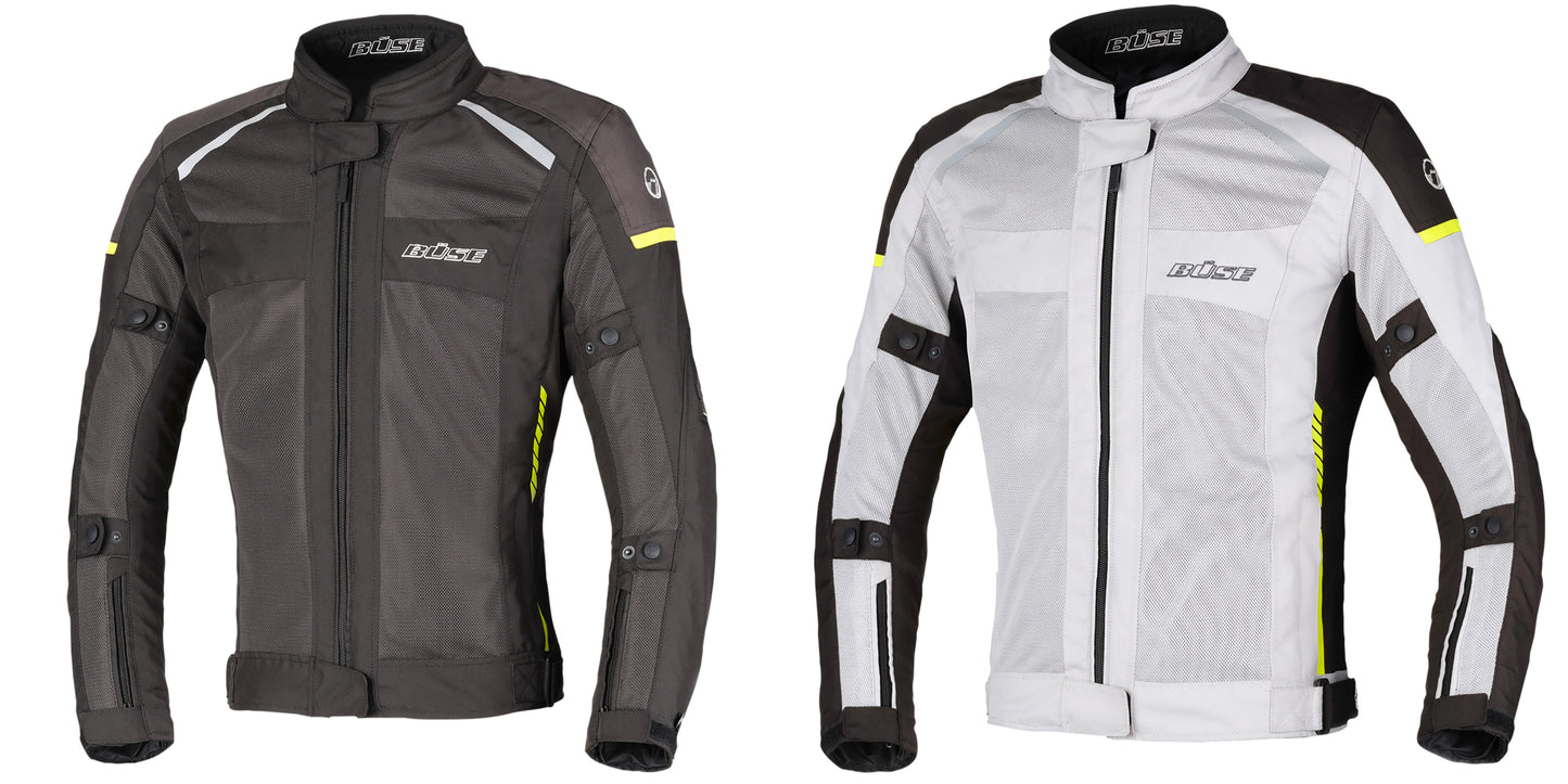 BÜSE Santerno Motorrad-Textiljacke Damen mit Protektoren