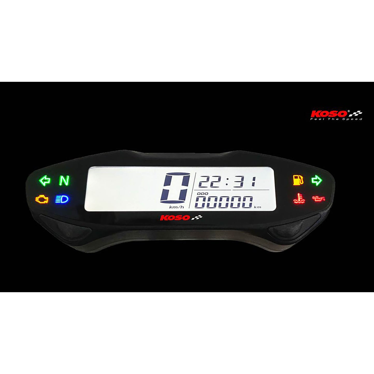 KOSO Digitaler Tachometer DB EX-03 - Kama Bike Parts