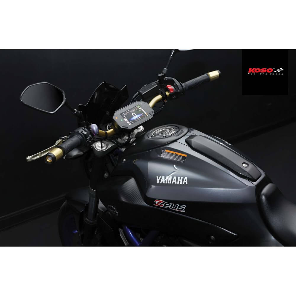 KOSO Digitales Multifunktions-Cockpit RX-4 passend für Yamaha MT-09 2017-2020 - Kama Bike Parts