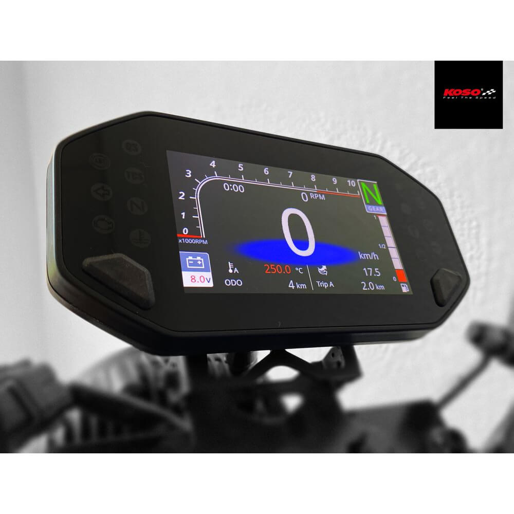KOSO Digitales Multifunktions-Cockpit RX-4 passend für Yamaha MT-09 2017-2020 - Kama Bike Parts