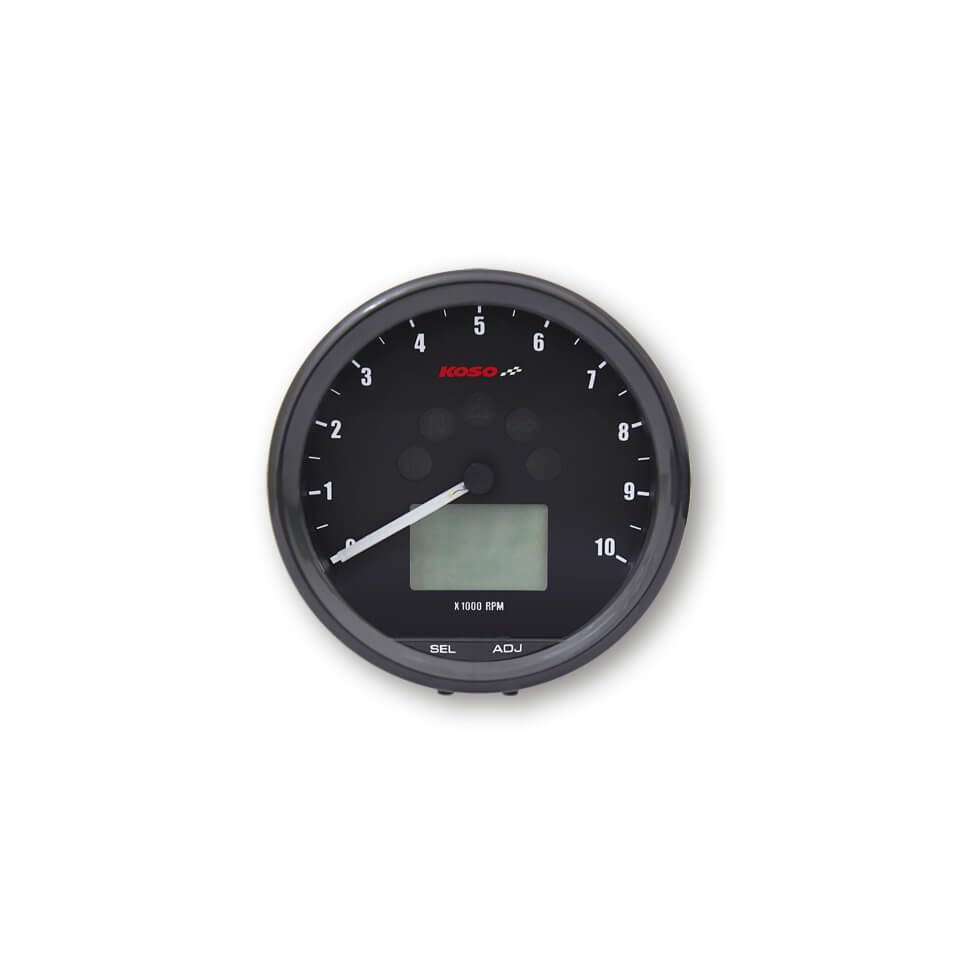 KOSO Digitales Multifunktions-Cockpit TNT D64 Custom Style Multimeter - Kama Bike Parts