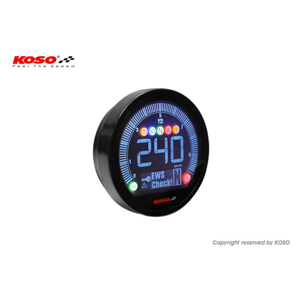 KOSO Drehzahlmesser/Tachometer plug & play Bolt R-Spec passend für XVS 950 2022- - Kama Bike Parts