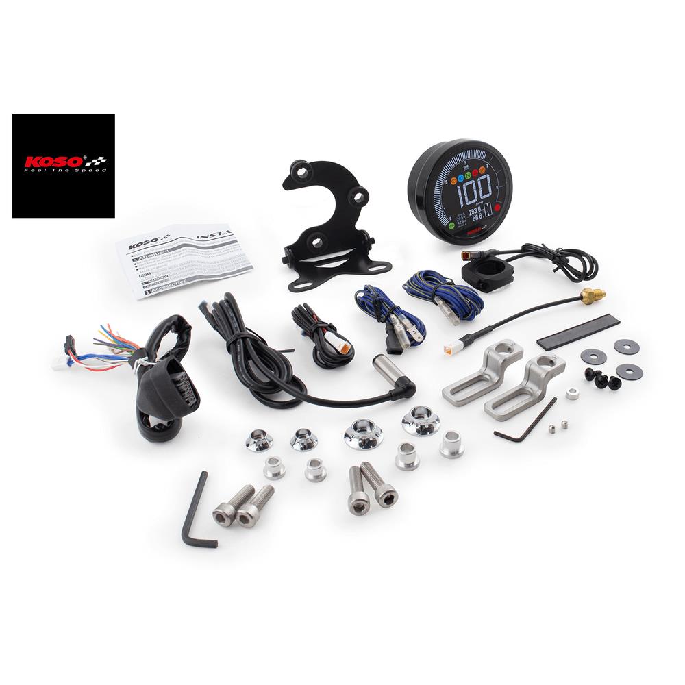 KOSO Drehzahlmesser/Tachometer plug & play Bolt R-Spec passend für XVS 950 2022- - Kama Bike Parts