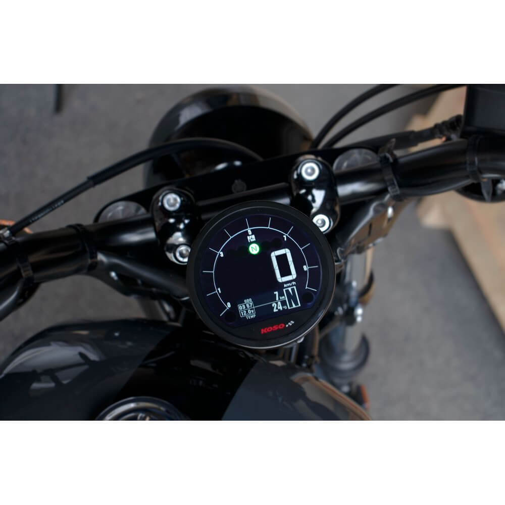 KOSO Drehzahlmesser/Tachometer plug & play Bolt R-Spec passend für XVS 950 2022- - Kama Bike Parts