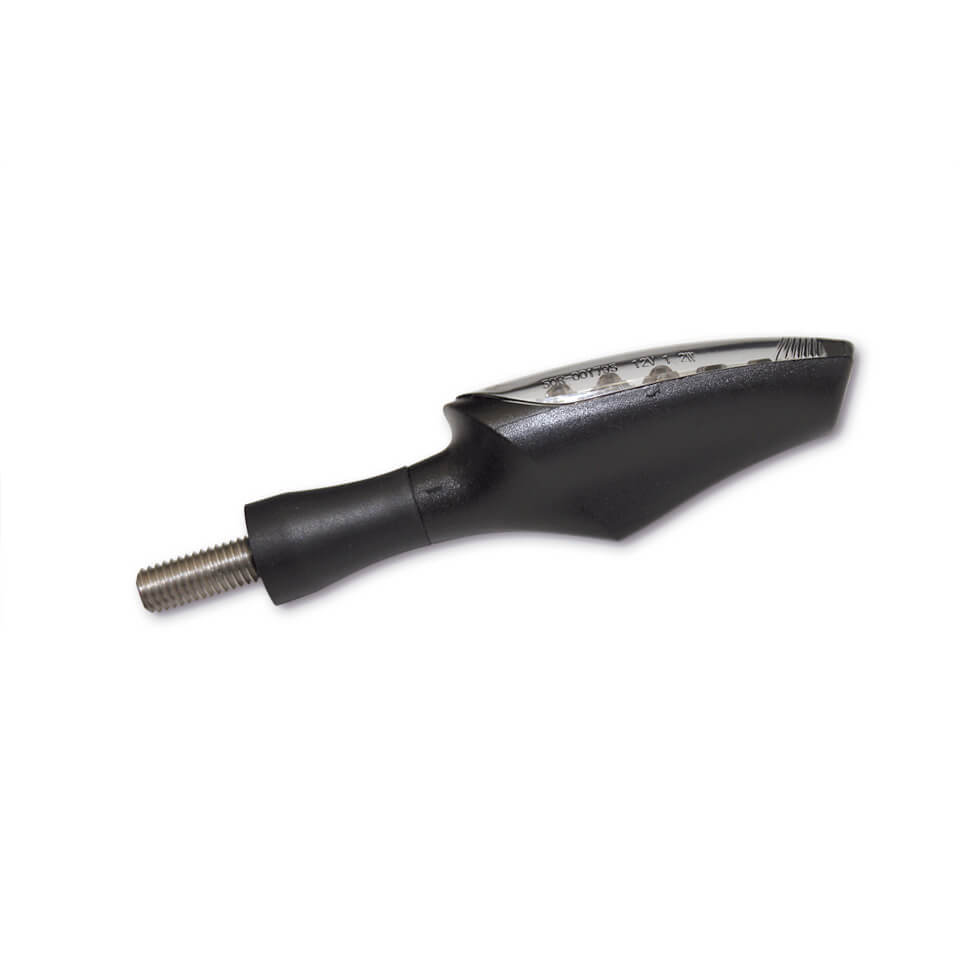 KOSO LED Blinker Z1 schwarzes Kunststoffgehäuse getöntes Glas - Kama Bike Parts