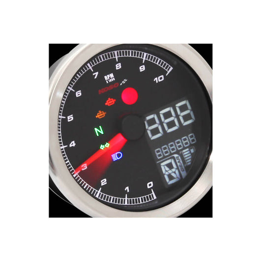 KOSO Digitales Tachometer Multifunktions-Cockpit TNT-04 - Kama Bike Parts