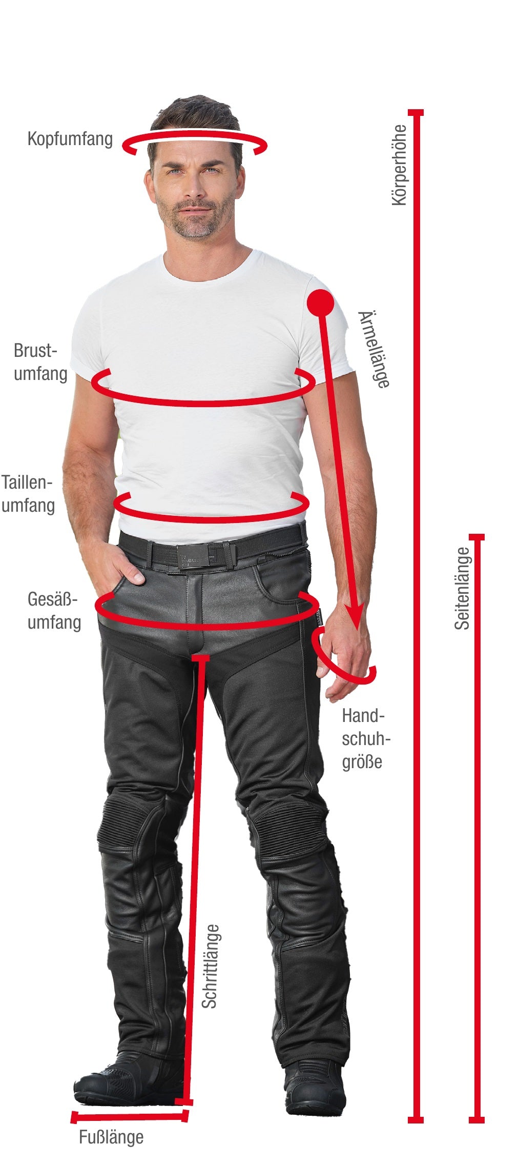 BÜSE Lago II Motorrad-Textilhose schwarz wasserdicht mit Protektoren