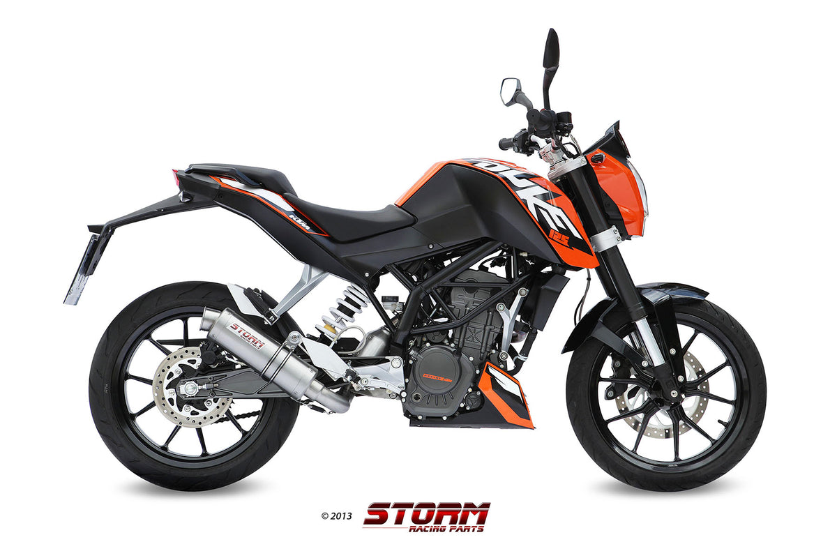 STORM GP Auspuff passend für KTM 200 DUKE 2012-2014