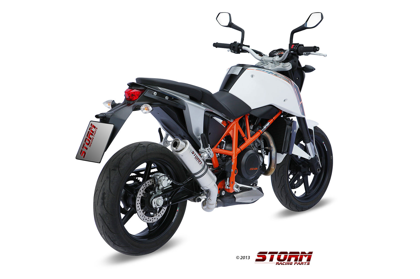STORM GP Auspuff passend für KTM 690 Duke 2012-2016
