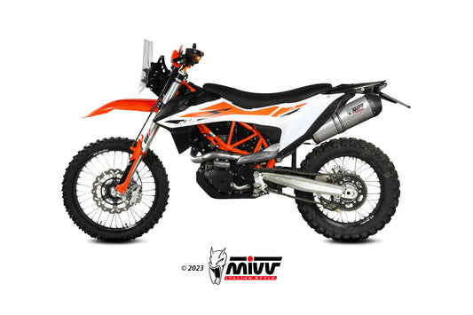MIVV Oval Auspuff Titan passend für KTM 690 ENDURO R 2019-2024