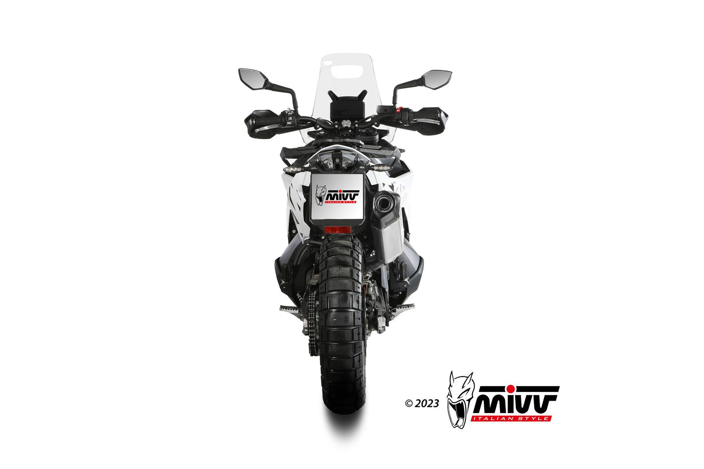 MIVV Speed Edge Auspuff Edelstahl passend für KTM 790 ADVENTURE / R 2019-2026
