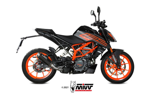 MIVV GPpro Auspuff Carbon passend für KTM 125 DUKE 2021-2023